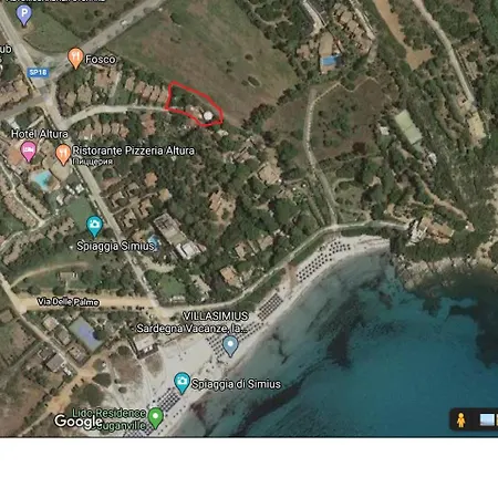Casa A 150 Metri Dal Mare Vakantiehuis Villasimius
